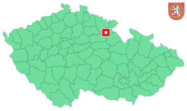 Mapa Jaroměř