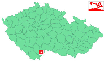 Mapa Jílovice