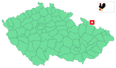 Mapa Jindřichov