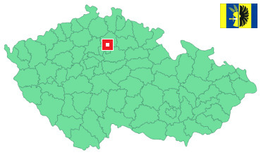 Mapa Jizerní Vtelno