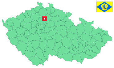 Mapa Kadlín