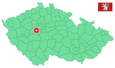 Mapa Karlštejn