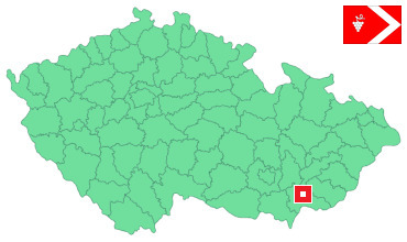 Mapa Kelčany