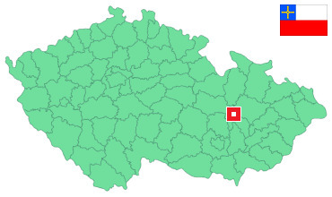Mapa Konice
