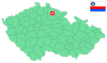 Mapa Košťálov