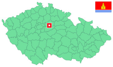 Mapa Kostelní Lhota