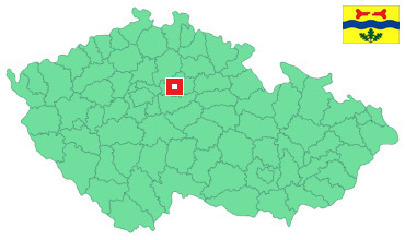 Mapa Kostomlátky