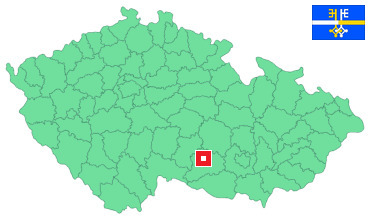 Mapa Krahulov