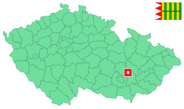 Mapa Krásensko