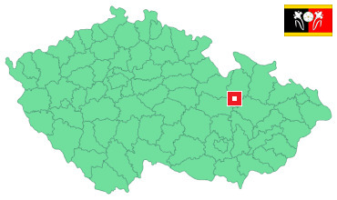 Mapa Krchleby