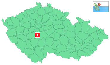 Mapa Křepenice