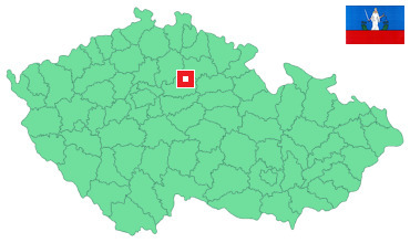 Mapa Křinec