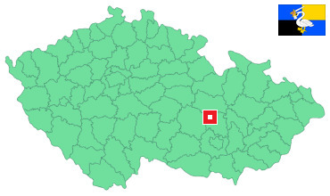 Mapa Křtěnov