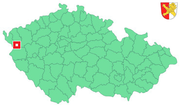 Mapa Lázně Kynžvart
