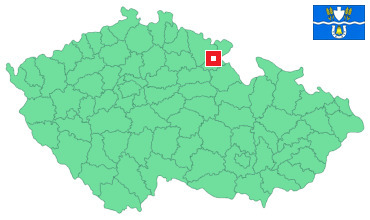 Mapa Lhota pod Hořičkami