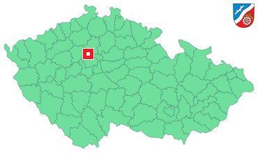 Mapa Libčice nad Vltavou