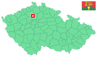 Mapa Libkovice pod Řípem