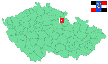 Mapa Libřice