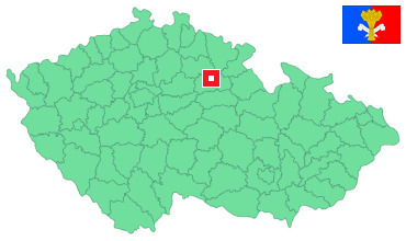 Mapa Lodín
