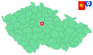 Mapa Lošany
