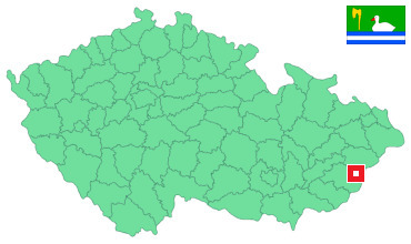 Mapa Lužná
