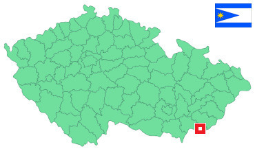 Mapa Malá Vrbka