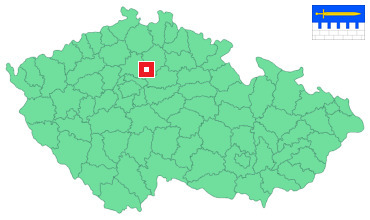 Mapa Mečeříž