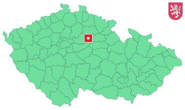 Mapa Městec Králové