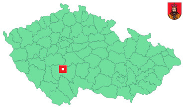 Mapa Milevsko