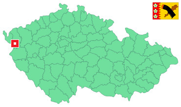 Mapa Milíkov