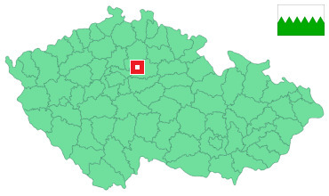Mapa Milovice