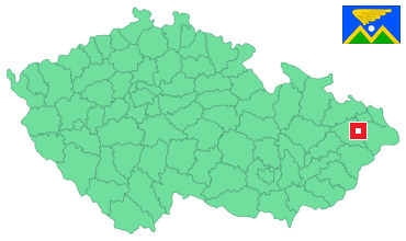 Mapa Mošnov