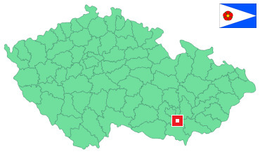 Mapa Moutnice