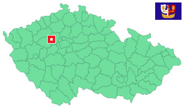 Mapa Mšecké Žehrovice