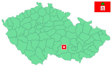 Mapa Nárameč