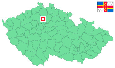Mapa Nebužely