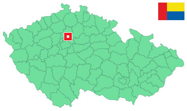 Mapa Neratovice