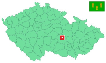 Mapa Nová Ves u Nového Města na Moravě