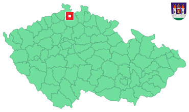 Mapa Nový Bor