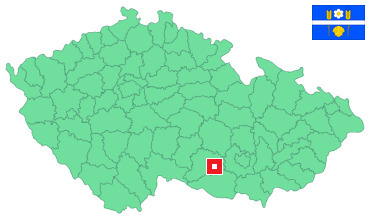 Mapa Odunec