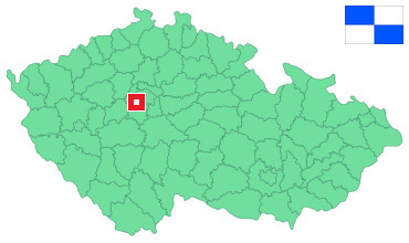 Mapa Ořech
