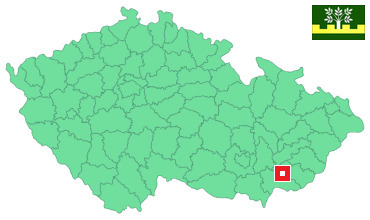 Mapa Ořechov