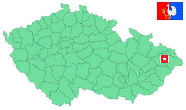 Mapa Petřvald