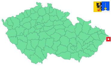 Mapa Písek