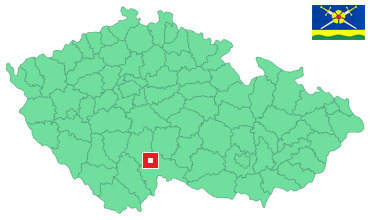 Mapa Pleše