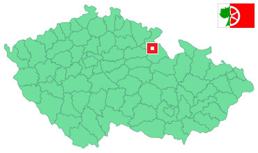 Mapa Pohoří