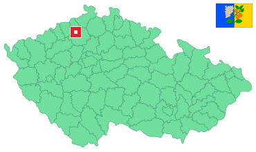 Mapa Prackovice nad Labem