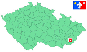 Mapa Prakšice