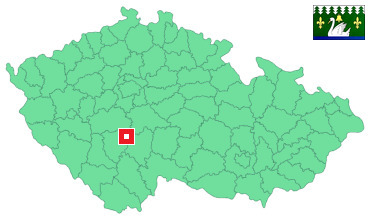Mapa Přeborov