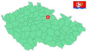 Mapa Předměřice nad Labem